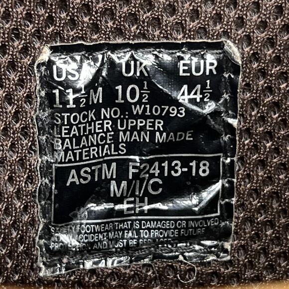 Wolverine Calf High Waterproof Plus Boots Slip & Oil Resistant Round Toe Leather - Picture 5 of 11